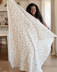 Ari Blanket Single Cuddle Size in Neutral Animal