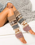 Nordic Snowflake Leg Warmers