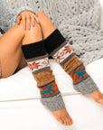 Nordic Snowflake Leg Warmers