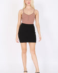 Women's Stretch Mini Skirt
