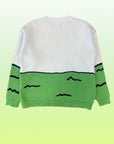 Elephant safari knit sweater