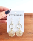 Layla Earrings - Gold Flake