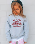 North Pole Milk and Cookie YOUTH Sweatshirt