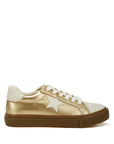 Jumping jacks Metallic Faux Leather Star Sneakers