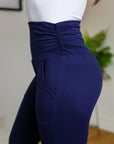 Haley Ruched Waist Legging in Seven Colors