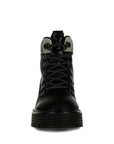 Boskoff Lace-Up Chunky Warm Ankle Boots