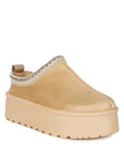 Jesters Embroidered Platform Classic Slip-On