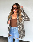 PREORDER: Camo & Cheetah Print Lola Cardigan