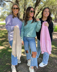 PREORDER: Best Selling Elliott Exposed Seam Sweatshirt in Five Colors