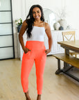Haley Ruched Waist Legging in Seven Colors