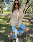 PREORDER: Best Selling Elliott Exposed Seam Sweatshirt in Five Colors