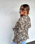 PREORDER: Camo & Cheetah Print Lola Cardigan