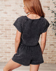 Back to Reality Mineral Wash Short Set