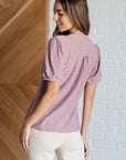 Best Chance Pleat Front Blouse
