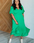 Catch a Cloud and Pin it Down Smocked Bodice Dress