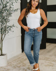 Colette Mid Rise Boyfriend Classic Cuffed