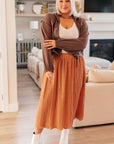 She's Got Game Cropped Jacket in Brown