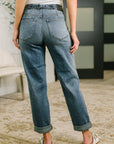 Doris Mid Rise Boyfriend with Adjustable Back Tab + Hollywood WB