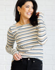 East Coast Breeze Striped Top