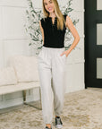 Every Second, Every Hour Jogger Bottoms in Heather Grey