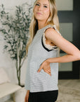 Exceeding Expectations Ruffled Sleeve Blouse
