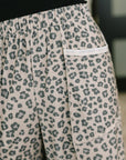 Follow the Flow Wide Leg Leopard Print Bottoms