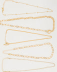 Golden Hour Links Everyday Set in Gold