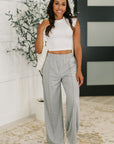 Halfway to Heaven Cropped Top in White