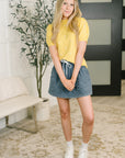 Just One More Look Sweater Knit Top