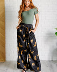 Legendary in Leopard Satin Wide Leg Pants