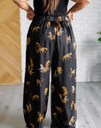 Legendary in Leopard Satin Wide Leg Pants