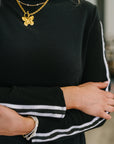 Live Fast High Neck Pullover