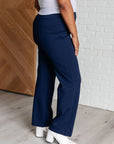 Magic Straight Pants in Navy