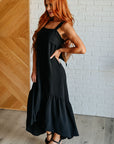 Nightlife Tie Back Maxi Dress