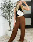Off Duty Straight Leg Cargo Pants in Brown
