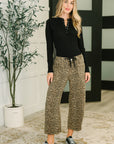 Prowl Power Barrell Ankle Crop Jean in Khaki