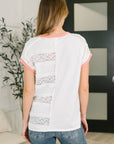 Right Thing to Say Textured Henley Top
