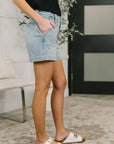 Scarlett High Waist Trouser Short