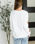 PREORDER: Sequin Pumpkin Bow Pullover