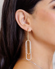 Sonia Link Earrings In Gold
