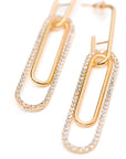 Sonia Link Earrings In Gold