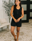 Spontaneous Outing Henley Romper