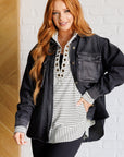 Striped Serendipity Pullover