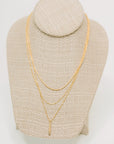 The Signature Set Layered Necklace Set in Gold