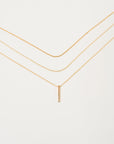 The Signature Set Layered Necklace Set in Gold