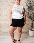 Yacht Life Striped Knit Tank