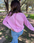 PREORDER: Best Selling Elliott Exposed Seam Sweatshirt in Five Colors