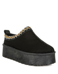 Jesters Embroidered Platform Classic Slip-On