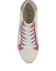 Bomber Metallic Star Glitter Sneakers