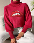 Hey Lover Lover Turtleneck Sweater